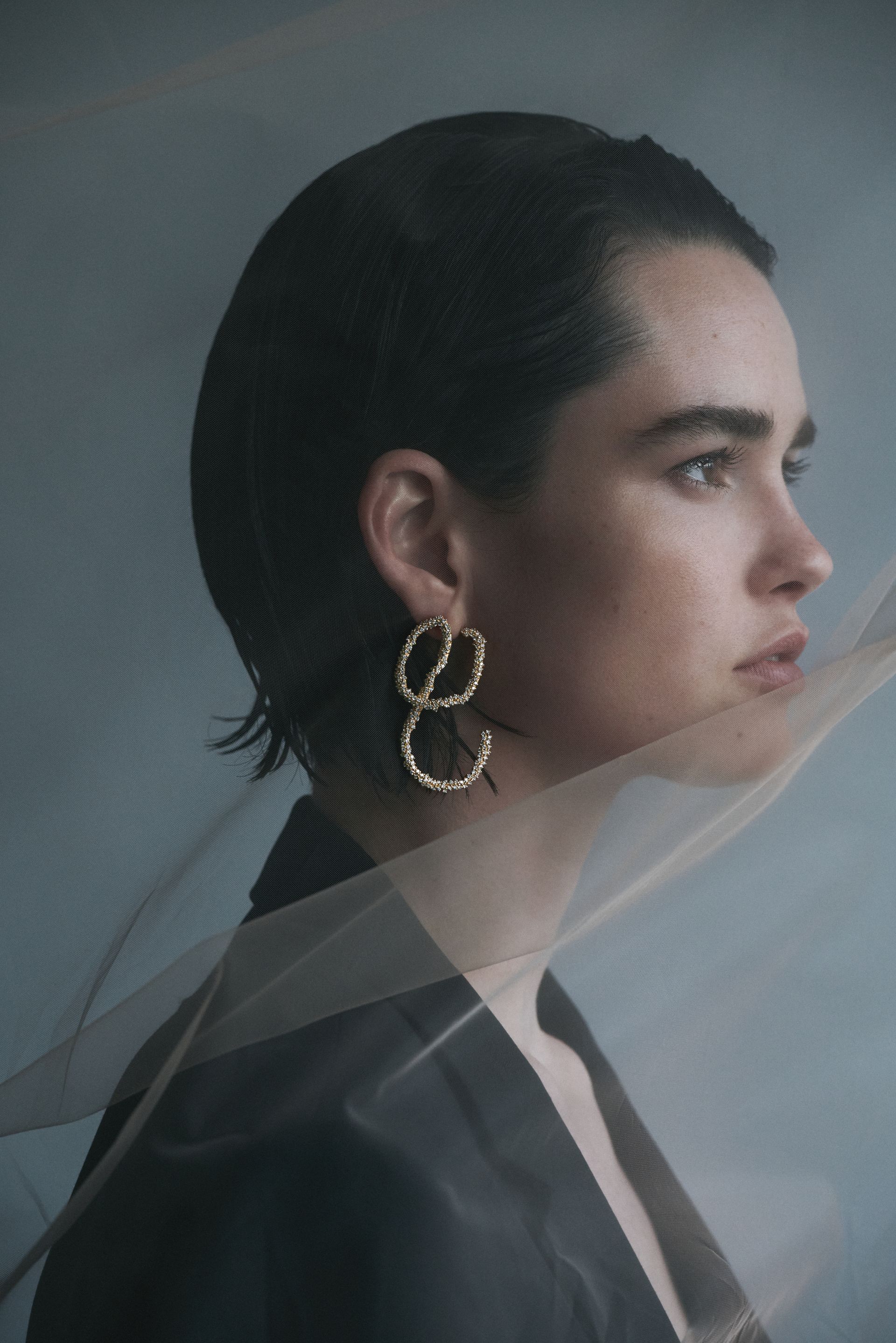 woman wearing jewellery