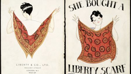 liberty 150 anniversary silk scarf