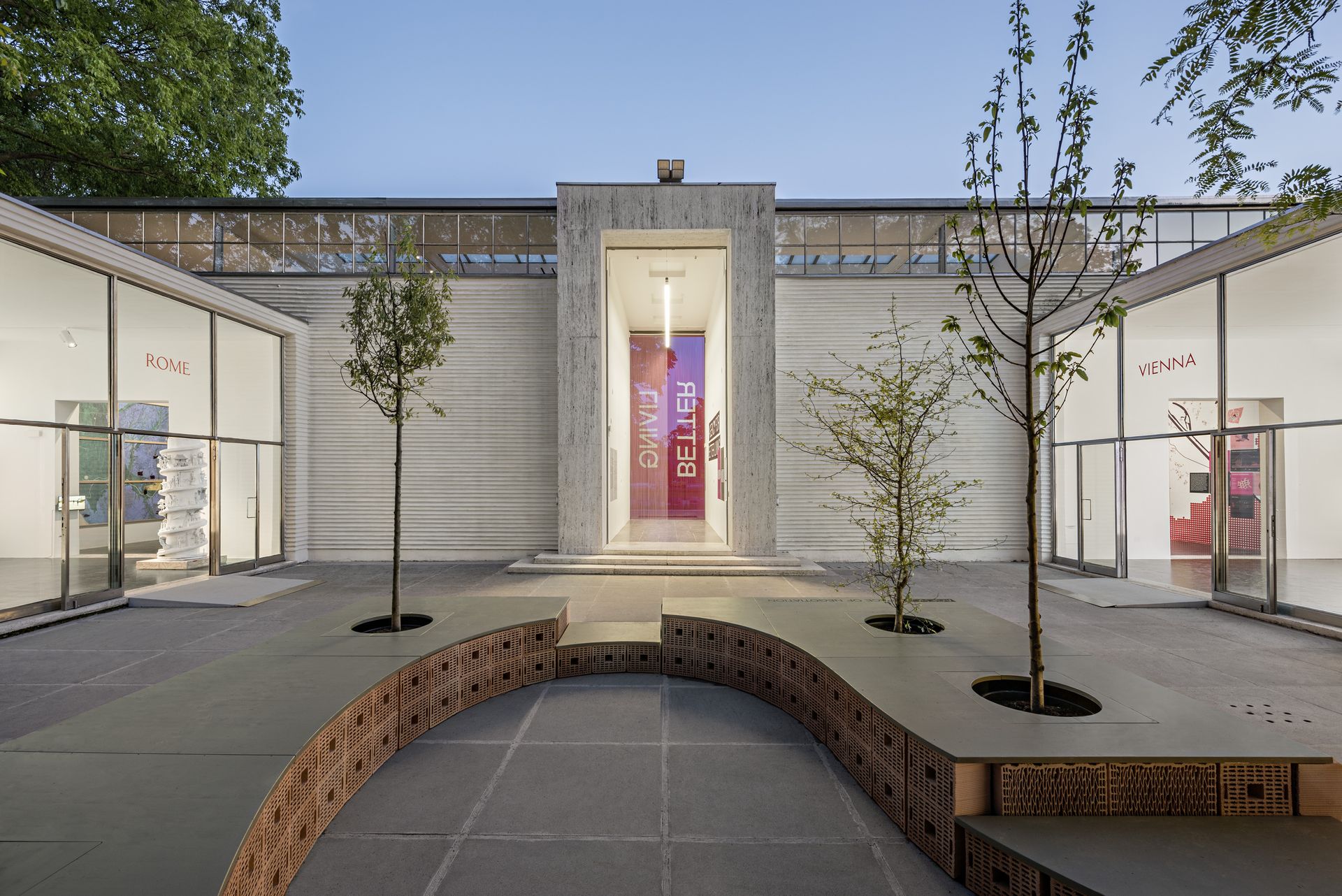 Agency For Better Living_Austrian Pavilion_Biennale Architettura 2025_Installation view_Courtyard_Photo_©_Hertha Hurnaus